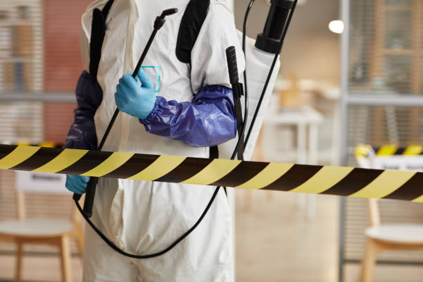 Professional Unattended Death Cleanup technician working in Springfield, NH